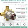 image2IN1 Tub Shower Faucet  Magnetic Bathtub Shower Faucet Set with 8 Function Rain Shower Head and Handheld  Single Handle Tub and Shower System  Brushed Nicke Valve Included
