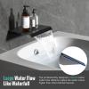 image4Function Waterfall Shower System with Body Jets SR SUN RISE Full Body Rainfall Shower System with Handheld Shower Faucet Complete Sets Wall Mounted Shower Fixture Set for Bathroom Matte BlackMatte Black