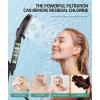 imageFiltered Shower Head with Handheld High Pressure 9 Spray Mode Chrome Showerhead with Filtersdetachable shower headWater Softener Filters Beads for Hard Water Remove ChlorineMatte Black