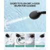 imageFiltered Shower Head with Handheld High Pressure 9 Spray Mode Chrome Showerhead with Filtersdetachable shower headWater Softener Filters Beads for Hard Water Remove ChlorineMatte Black