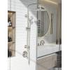 imageSR SUN RISE 10 Inch Shower System Handheld Showerhead ampamp Rain Shower Combo for Easy Reach 18 GPM Shower Faucets Sets Complete Shower Fixtures with Valve and Trim kit Brushed Nickel