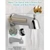 imageSR SUN RISE 10 Inch Shower System with Tub Spout 3 Function Rain Shower Head and Hand Shower Shower Tub Faucets Sets Complete Slide Bar Shower Fixtures Valve Include Polished Chrome