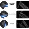 imageSR SUN RISE High Pressure 3Way Rainfall Shower Faucet 3 in 1 Shower Head and Handheld Shower Combo Set with 71 Hose Easy to Clean Bathtub or Pets Valve and Shower Trim Kit Brushed GoldMatte Black