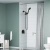 imageSR SUN RISE High Pressure 3Way Rainfall Shower Faucet 3 in 1 Shower Head and Handheld Shower Combo Set with 71 Hose Easy to Clean Bathtub or Pets Valve and Shower Trim Kit Brushed GoldMatte Black