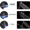 imageSR SUN RISE High Pressure 3Way Rainfall Shower Faucet 3 in 1 Shower Head and Handheld Shower Combo Set with 71 Hose Easy to Clean Bathtub or Pets Valve and Shower Trim Kit Brushed GoldOil Rubbed Bronze