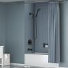 imageSR SUN RISE High Pressure 3Way Rainfall Shower Faucet 3 in 1 Shower Head and Handheld Shower Combo Set with 71 Hose Easy to Clean Bathtub or Pets Valve and Shower Trim Kit Brushed GoldMatte Black