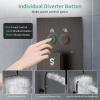 imageSR SUN RISE Shower System with Push Button Diverter Luxury 10 Inch Rain Shower Head with Handheld Spray High Pressure Shower Faucet Combo Set with Roughin Valve Polished ChromeOil Rubbed Bronze