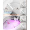 imageSR SUN RISE Smart Toilet  Auto ampamp Foot Sensor OpenClose 12710 GPF Dual Flush 1000g MaP Flush Score BuiltIn Bidet with Adjustable Setting Knobs ampamp Remote Easy to Use ADA Height