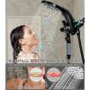imageShower Heads With Handheld Spray Combo High Pressure 2 IN 1 Rainfall Shower Head with 9 Spray Modes Antileak Shower Faucet with 72 Stainless Steel Hose ampamp Magnetic Hand Held Shower Matte BlackMatte Black