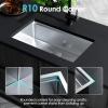 imageUndermount Stainless Steel Kitchen Sink  SR SUN RISE 32quot x 19quot x 10quot Drop In Workstation Sink Handmade Single Bowl Kitchen Sink with Accessories Pack of 5 Brushed Finish