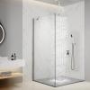 imageSR SUN RISE 16 Inch Ceiling Mounted Shower System Rain Mixer Shower Combo Set Rainfall Shower Head System Brushed Gold Shower Faucet Roughin Valve Body and Trim IncludedPolished Chrome