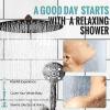 imageSR SUN RISE Shower Faucet  16 Inch Multifunctional High Pressure Shower Head System with Handheld Shower Head Fixtures  Valve Included  Brushed GoldOil Rubbed Bronze