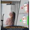 imageSR SUN RISE Shower Faucets Sets Complete Brushed Gold Square Rain Shower Head with Handheld Spray All Metal Shower Faucet Trim Repair Kits Contain Shower ValveMatte Black