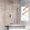 image:imageSR SUN RISE 12 Inches All Metal Square Shower System with Tub Spout Tub Shower Faucet Set High Pressure Rain Shower Head and Handheld Sprayer Combo Shower Fixtues Valve Included Brushed NickelBrushed Nickel